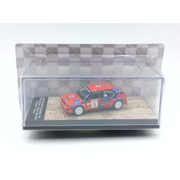 Lancia Delta HF Integrale 16V Rally Sanremo 1989 #1 Biasion - skala 1:64 - IXO/Centauria